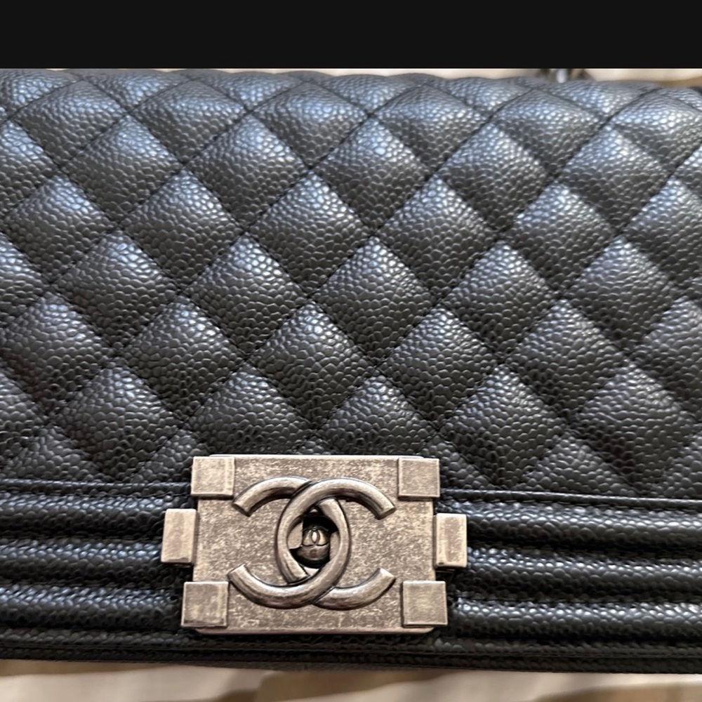 Chanel Quilted Black Bag